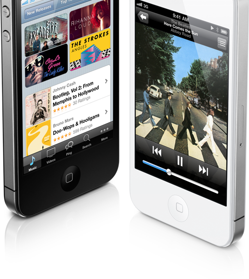 iPhone 4 courtesy of apple.com