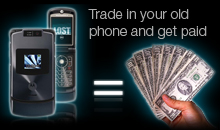 Trade in your old phone and get paid.